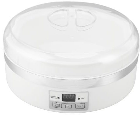 Sorandy Yogurt Maker, Multifunctional Constant Temperature, High Capacity Inner Pot Automatic Rice Wine Maker with 7 Cups, for Home Use (US Plug 110V), Sorandyceka62usx3-11