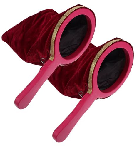 Alasum 2stücke Wickeltaschen Performance Requisiten Erscheinen Verschwinden Taschen Mit Griffen Trick Requisiten Kreative Performance Trick Tasche Lustige Wickeltasche Spielzeug Tasche Fü