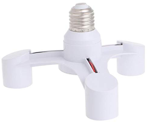 Saiyana E27 A Tripla Portalampada, Adattatore Base Convertitore Per Portalampade Per L'Estensione L'Opzione Di Illuminazione Adatto Al Tuo