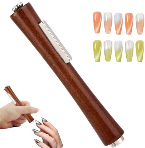 lasuroa 3 in 1 Nagelmagnet, Mächtige Kraft Katzenauge Magnet Gel Nagellack Multifunktional Nagel Magnete Nageldesign Werkzeug für Maniküre zu Hause im Salon Oder Studio
