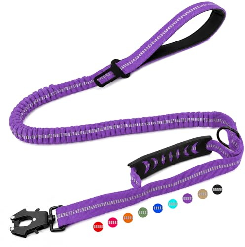 Taktiskt hundkoppel (lila)