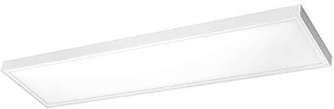 ENERGMiX Led panel 120x30 Aufputz Deckenleuchte wandleuchte 40 Watt inkl. Aufbaurahmen 3000K Warmweiß