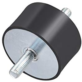 sourcing map Gummilager Schwingungsdämpfer Stoßdämpfer 60 X 35mm