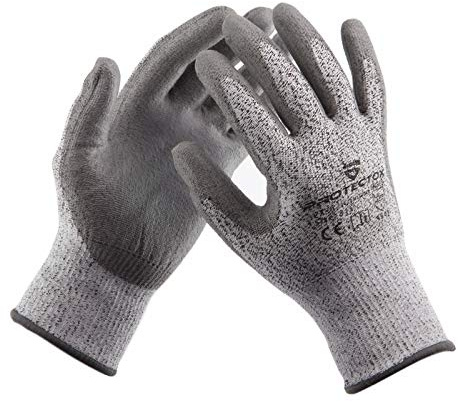 Schlauchland 20 Paar Schnittschutzhandschuhe Gr. 7 (XS) Arbeits-Handschuh schnittfest schneidfest *** Große AUSWAHL Packungsgrößen 1,5,10,20,50,100 Paar/Größen 7,8,9,10,11 (XS-XL)
