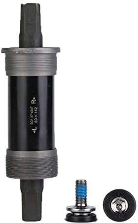 Socobeta 80 * 142 100 * 155 100 * 177mm Movimento Centrale per Bicicletta Bicicletta Square Taper Filettato ASSE Centrale per Bici da Neve Grassa (80 * 142 MM) Cavalcare
