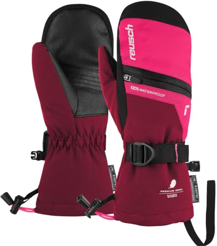 Reusch Lando R-TEX XT Junior Mitten sehr warme, wasserdichte und atmungsaktive Fausthandschuhe Winterhandschuhe Skihandschuhe Fäustlinge Kinder Kids Jugendliche Mädchen Jungen