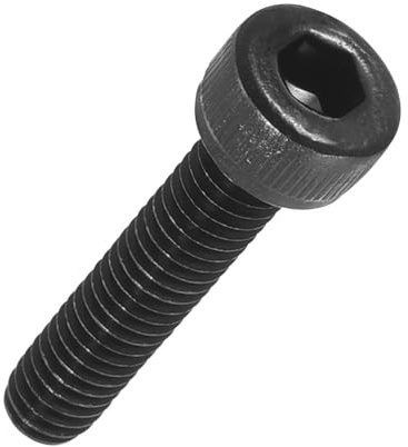 Kozelo 50 Stück Zylinderschrauben mit Innensechskant - [M4-0,7 x 18mm] Schrauben Kohlenstoffstahl Schwarzoxid DIN 912 Vollgewinde Innensechskantschraube für Industrielle Mechanischen