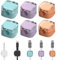 2024 Neue 6PCS Magnetische Kabel Clips, Ladekabel Magnetische Kabel Organizer Lagerung Halter, Kabelhalter Selbstklebend, Kabel Organizer Selbstklebend für Schreibtisch (Zufällige Farben)
