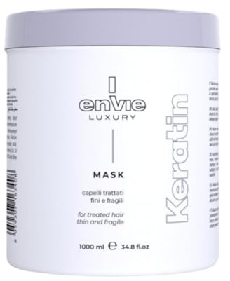 Envie Keratin Mask 1000 ml behandeltes Haar fein und brüchig