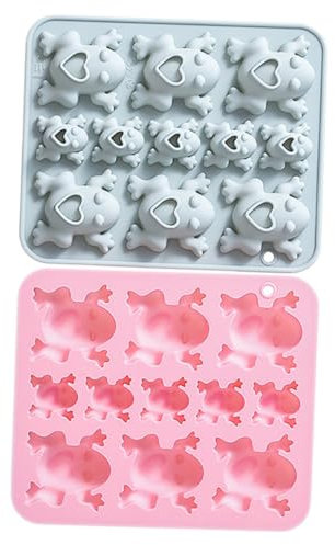 Alipis 2stücke Silikonform Frosch Für Schokolade Und Süßigkeiten Wiederverwendbare Backform Tierform Zum Dekorieren Flexible Froschform Für Kuchen Und Leckereien