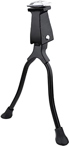Brrnoo Bicycle Stand, Universal Compatibility with Mounting Practical Double Legged Parking Rack for Road Bike for Daily Storage and Maintenance