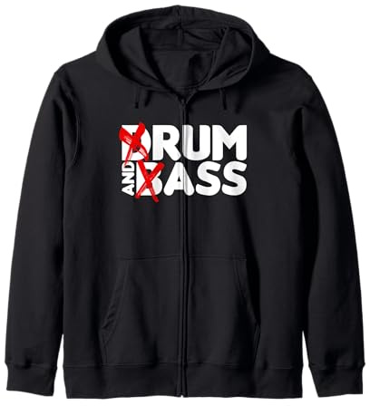Drum and Bass Rum & Ass Funny Kapuzenjacke
