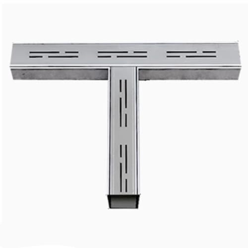 Grondaie in acciaio inox 304, pannelli di scarico rettangolari, coperture per scarichi fognari esterni, griglie di scarico esterne, estensioni per grondaie rimovibili, telai per grondaie per garage, m