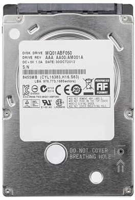 JXCHSWOU Disco rigido interno for laptop da 2000 GB, 2,5, SATA2, 2 TB, 1,5 GB/s, 2/8 MB, 5400-7200 giri/min.