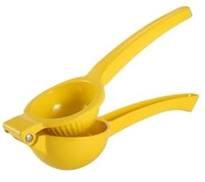 Exprimidor manual de metal, extractor de zumo de frutas portátil (Lemon Squeez)