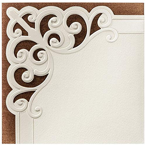 Ideen mit Herz Exquisit-Grußkarten mit Top-Prägung, Feinstpapier, 220 g/qm, 10er Set (Design 6)