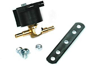 Tomasetto Vanne d'arrêt de Carburant Electrovanne d'arrêt de Carburant pour Essence et Diesel 12V Vanne d'arrêt de Carburant 6-8mm Vanne d'arrêt EBAT0001