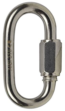 Corderie Italiane 002013761, Maglie rapide inox, 5 mm, 30 pz