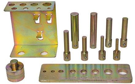 Set di attrezzi Pro-Lift per pressa da officina, pressa idraulica, 11 pezzi