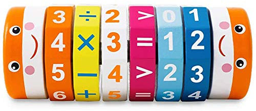 Amasawa Arithmetisches Lernspielzeug Mathematik,Rechnen Spielzeug Kinder Intelligenz Gehirn Entwickeln Spielzeug,Kinder Rechnen Spielzeug,Rechenrolle Mathematik Lernspielzeug
