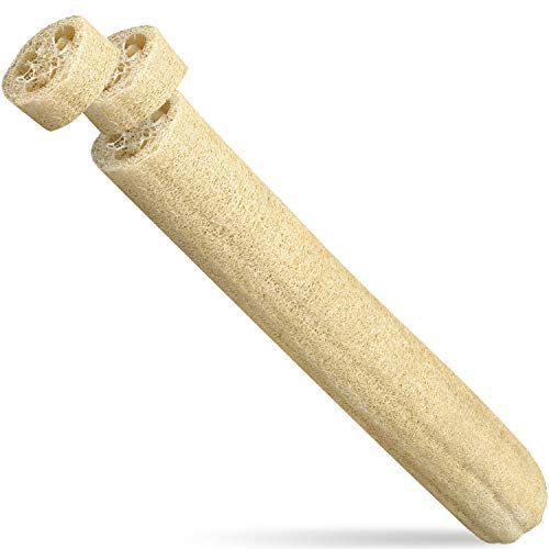 Loofah Moments Luffaschwamm ungebleicht 44cm große Luffa Gurke Zur Körperpflege Naturkosmetik Deko Basteln
