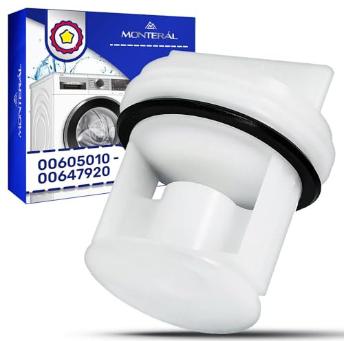 Pelusas Filtro Lavadora para Bomba Desague 78 x Ø 64 mm con Código Original 00647920 00602008 00605010 para Bosch para Siemens para Balay para Constructa para Neff - Garantía de 10 Años - ONIX TECH
