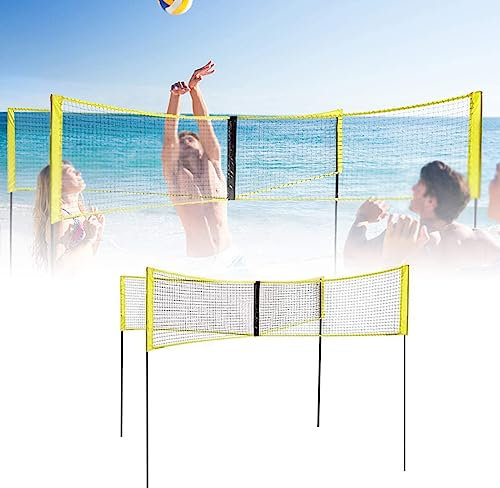 150X50CM Four Side Volleyboll Nät, Volleyboll Spel Set Net, Portable Beach Volleyboll Net Four Square Volleyboll Net Four Square Volleyboll, ta den med dig till alla utomhusevenemang