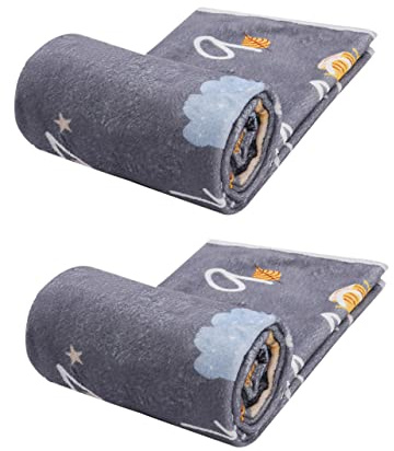 Coperta Fotografica Milestone Ragazzo Ragazza 120x100 Cm in Flanella | Sfondo e Scatti, Morbida al Tatto, Design Adorabile con Dettagli Evidenti