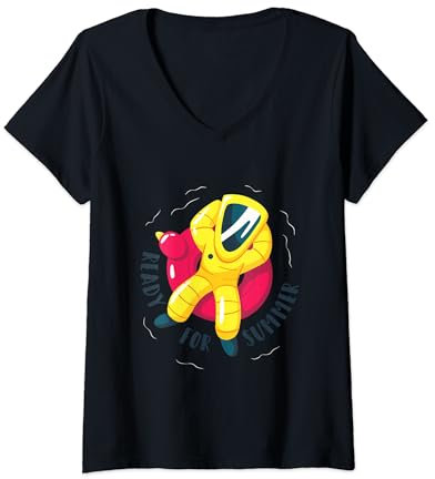 Chemie Schutzanzug Feuerwehr CSA T-Shirt mit V-Ausschnitt