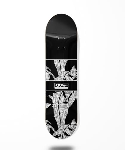Skateboard Skateboard Deck Board Aow Blue Tropic Black 8.375
