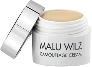 Malu Wilz Camouflage Cream Nr. 12 Light Olive Tree 5g I Camouflage Make up stark deckend I Wasserfeste Concealer Creme für jeden Hauttyp I Zum Abdecken von Tattoos und Hautanomalien