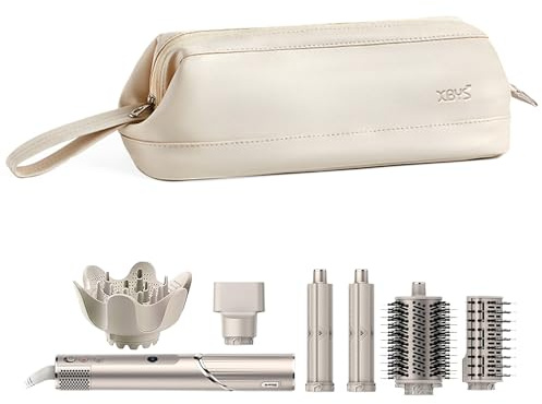 Linpr Reise Tasche für Shark Flexstyle/Dyson Airwrap Styler, Weiß | Tragbare Hair Tools Reisetasche für Dyson Supersonic, Wasserdichte Tragetasche für Haartrockner, Haarstäbe und Zubehör
