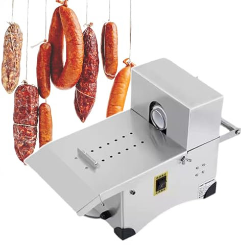 200W Electric Sausage Stuffer, Automated Sausage Tying Equipment, Sausage Linker Machine, Stainless Steel Winding Machine, Sausage Stuffer Machine,220V