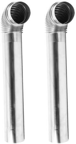 Hemobllo 1 Ensemble De Tuyaux D'Échappement De Cheminée Tuyaux De Poêle De Camping De Cheminée De Poêle De Tente De De Combustion De Poêle De Poêle À