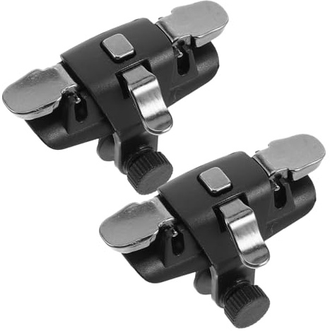 COLLBATH 2 pièces Manette Mobile Ergonomique pour Jeux Mobiles Contrôleur avec Touches Alliage Prise Main Confortable pour Smartphone Installation Rapide et Précision Optimisée