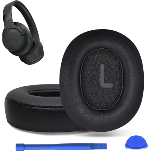 UOWGA Headphones Replacement Ear Pads for JBL Tune 700(700BT)/710(710BT)/720(720BT)/ 750(750BT,750BTNC)/760(760NC) Headphones, Ear Pads Cushions with Softer Noise Isolation Foam. (black)