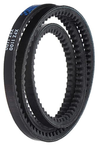TA-VIGOR XPZ-1100 V-Belt, 1100mm Cogged V-Belt Drive Belt Rubber, 10mm Width 8mm Height Power Transmission Belt