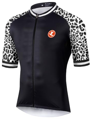 UGLY FROG Herren Radtrikot, Fahrradtrikot Fahrrad Shirt Fahrradbekleidung Radshirt für Männer, Atmungsaktive Cycling Top