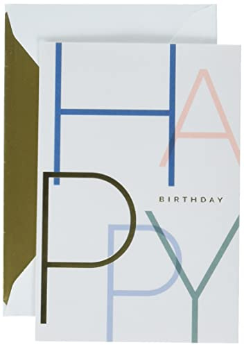 Hallmark Signature Birthday Card (Big Birthday Wishes)