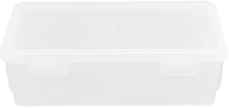 Hemoton Bread Storage Container Bread Keeper Clear Plastic Bread Box with Lid Reusable Bread Storage Bin for Kitchen Counter Top Loaf Cake Toast Food