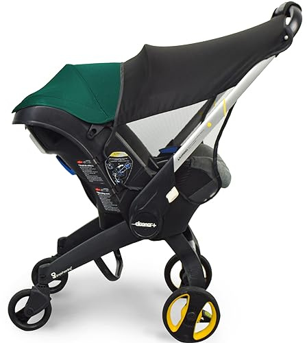 Custom Designed Sunshade Extension Compatible with Doona car seat Stroller, Marsheepy Stroller Sun Shade Baby Car seat UV Protection Sun Cover for Baby Pushchairs Strollers