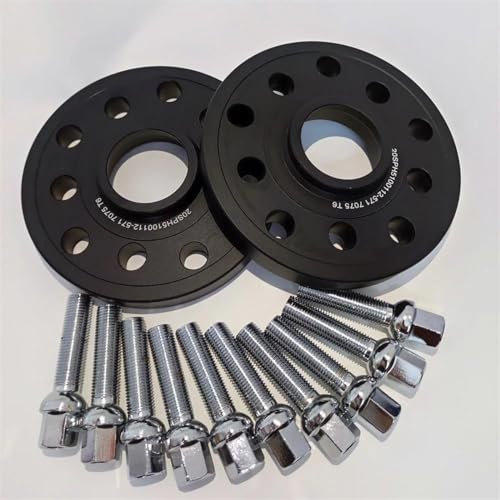 DZSYINGCHUSM Spürverbreiterungsatz Für VW Für Amarok Spurverbreiterungen Verbreitern Kit 5x120 Hubcentric 65,1mm Auto Aluminium Adapter Separadores Zubehör Wheel Spacers(20mm)
