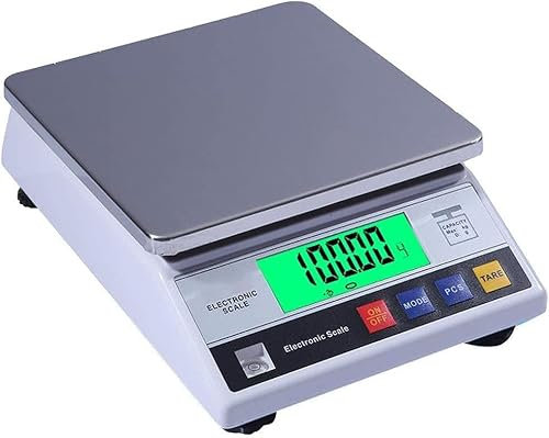 JUELIN Balances de Cuisine, Haute précision 3Kg/5Kg/6Kg/7.5Kg/10Kg X 0.1G Balance électronique analytique GraScale numérique précise Balance de Cuisine Balance de précision Bala ()