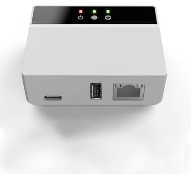 Server di stampa cloud WiFi Bluetooth | Aggiorna le stampanti USB a LAN wireless e stampa remota, API e MQTT supportati