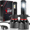 KATUR H7 LED Headlight Bulb 120W 30000LM, 700% Brightness Canbus H7 LED Bulb 6000K Xenon White Plug and Play 1:1 Mini Size High Efficiency Cooling System, Pack of 2