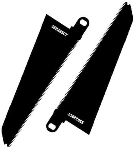 2 lame per sega Scorpion SSB229CT per seghe Black and Decker Piranha Scorpion, lame per sega alternativa per tagliare legno e plastica, compatibili con FKS890E KS890ECN KS890EK KS890GT KFBES850K KS880