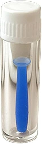 Blue Soft Silicone Contact Lens Insertion Tool, Contact Lens Care Accessories, Contact Lenses Suction Holder, Easy Plunger Remover Soft and Hard Lenses Multifunction Portable Tool, Hard Lenses Tool