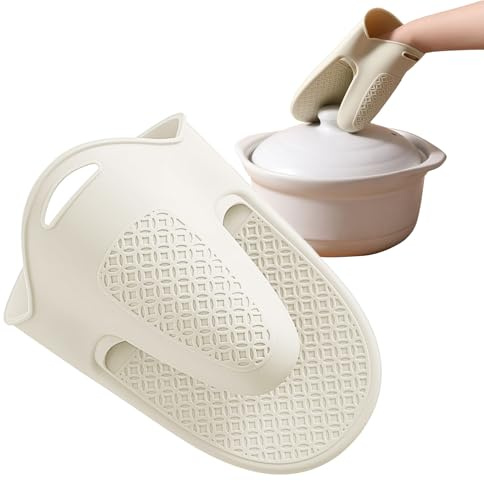 Mitaines pour Four en Silicone | Mitaines De Four De Cuisine en Silicone - Protège-Mains Anti-Dérapant Résistant à la Chaleur Imperméable pour la Cuisson au, la Cuisine, la Maison, Le Barbecue et