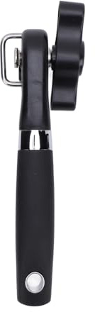 Abrelatas manual Mango ergonómico antideslizante Bordes resbaladizos Abrelatas de mano de acero inoxidable Abrelatas seguro para el hogar Cocina Herramienta de cocina A prueba de