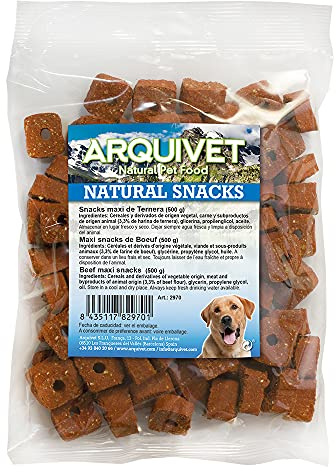 Arquivet Snacks para Perro Maxi de Ternera 500 g